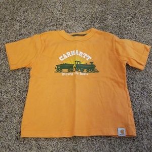 Carhartt Orange TShirt 4T
